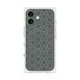 プレミアムスクエアケース with MagSafe［ Dot Circle - Gray ］
