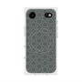プレミアムスクエアケース with MagSafe［ Dot Circle - Gray ］
