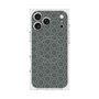 プレミアムスクエアケース with MagSafe［ Dot Circle - Gray ］