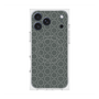 プレミアムスクエアケース with MagSafe［ Dot Circle - Gray ］