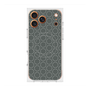 プレミアムスクエアケース with MagSafe［ Dot Circle - Gray ］