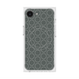 プレミアムスクエアケース with MagSafe［ Dot Circle - Gray ］