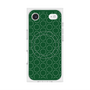 プレミアムスクエアケース with MagSafe［ Dot Circle - Green ］