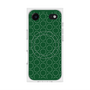 プレミアムスクエアケース with MagSafe［ Dot Circle - Green ］