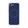 プレミアムスクエアケース with MagSafe［ Dot Circle - Navy ］