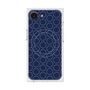 プレミアムスクエアケース with MagSafe［ Dot Circle - Navy ］