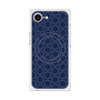 プレミアムスクエアケース with MagSafe［ Dot Circle - Navy ］