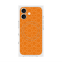 プレミアムスクエアケース with MagSafe［ Dot Circle - Orange ］