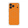 プレミアムスクエアケース with MagSafe［ Dot Circle - Orange ］