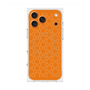 プレミアムスクエアケース with MagSafe［ Dot Circle - Orange ］