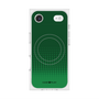 プレミアムスクエアケース with MagSafe［ Dot Gradation - Green ］