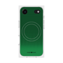 プレミアムスクエアケース with MagSafe［ Dot Gradation - Green ］