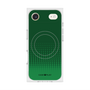 プレミアムスクエアケース with MagSafe［ Dot Gradation - Green ］