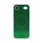 プレミアムスクエアケース with MagSafe［ Dot Gradation - Green ］