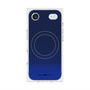 プレミアムスクエアケース with MagSafe［ Dot Gradation - Blue ］