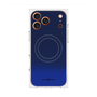 プレミアムスクエアケース with MagSafe［ Dot Gradation - Blue ］