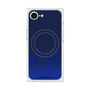 プレミアムスクエアケース with MagSafe［ Dot Gradation - Blue ］
