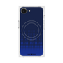 プレミアムスクエアケース with MagSafe［ Dot Gradation - Blue ］