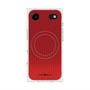 プレミアムスクエアケース with MagSafe［ Dot Gradation - Red ］