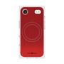 プレミアムスクエアケース with MagSafe［ Dot Gradation - Red ］