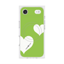 プレミアムスクエアケース with MagSafe［ Two Hearts - Green ］