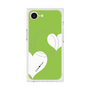 プレミアムスクエアケース with MagSafe［ Two Hearts - Green ］