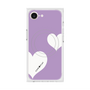 プレミアムスクエアケース with MagSafe［ Two Hearts - Purple ］