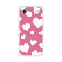 プレミアムスクエアケース with MagSafe［ Dot Hearts - Pink ］