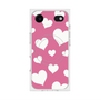 プレミアムスクエアケース with MagSafe［ Dot Hearts - Pink ］