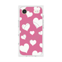 プレミアムスクエアケース with MagSafe［ Dot Hearts - Pink ］