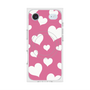 プレミアムスクエアケース with MagSafe［ Dot Hearts - Pink ］