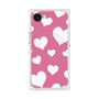 プレミアムスクエアケース with MagSafe［ Dot Hearts - Pink ］