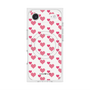 プレミアムスクエアケース with MagSafe［ Stripe Hearts - Pink ］