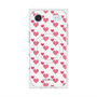 プレミアムスクエアケース with MagSafe［ Stripe Hearts - Pink ］