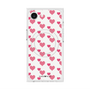 プレミアムスクエアケース with MagSafe［ Stripe Hearts - Pink ］