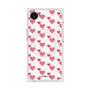 プレミアムスクエアケース with MagSafe［ Stripe Hearts - Pink ］