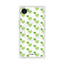 プレミアムスクエアケース with MagSafe［ Stripe Hearts - Green ］