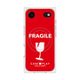 プレミアムスクエアケース with MagSafe［ FRAGILE - Red ］