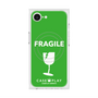 プレミアムスクエアケース with MagSafe［ FRAGILE - Green ］