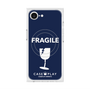 プレミアムスクエアケース with MagSafe［ FRAGILE - Navy ］