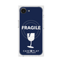 プレミアムスクエアケース with MagSafe［ FRAGILE - Navy ］