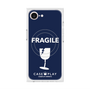 プレミアムスクエアケース with MagSafe［ FRAGILE - Navy ］