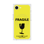 プレミアムスクエアケース with MagSafe［ FRAGILE - Yellow ］