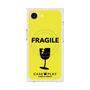 プレミアムスクエアケース with MagSafe［ FRAGILE - Yellow ］