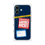 プレミアムスクエアケース with MagSafe［ FRAGILE Stickers - Navy ］