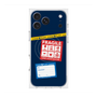 プレミアムスクエアケース with MagSafe［ FRAGILE Stickers - Navy ］