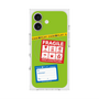 プレミアムスクエアケース with MagSafe［ FRAGILE Stickers - Green ］