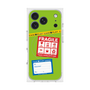 プレミアムスクエアケース with MagSafe［ FRAGILE Stickers - Green ］