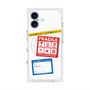 プレミアムスクエアケース with MagSafe［ FRAGILE Stickers - White ］