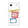 プレミアムスクエアケース with MagSafe［ FRAGILE Stickers - White ］